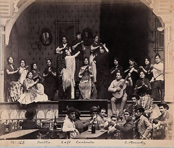 ORIGEN DEL TABLAO FLAMENCO